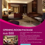 Opening Room Package Of Crowne Plaza Yiwu Expo